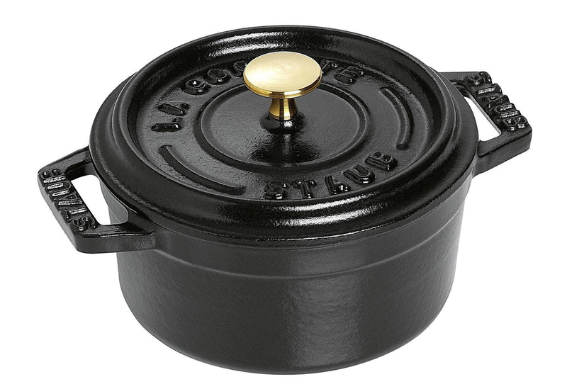 STAUB Cocotte Bräter Mini new Classic Gusseisen 0,25 l Ø10cm schwarz