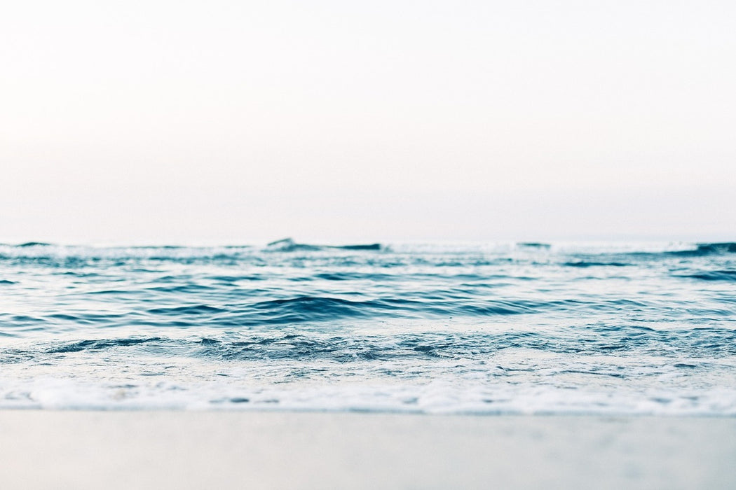 Fototapete Alleine am Strand