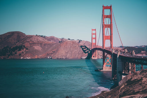 Fototapete An der Golden Gate