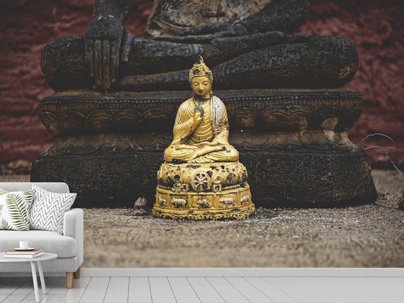 Wall Mural Antique Buddha