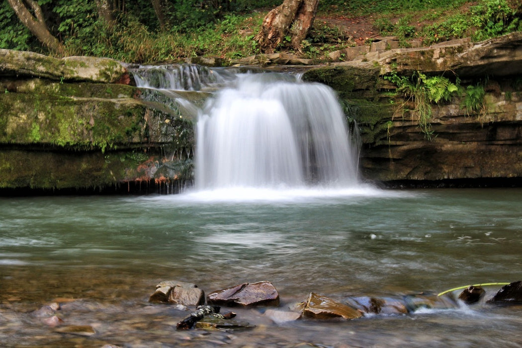 Fototapete Beste Aussicht auf den Wasserfall