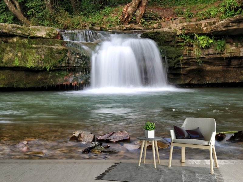 Fototapete Beste Aussicht auf den Wasserfall - Tag2 by Suzenna