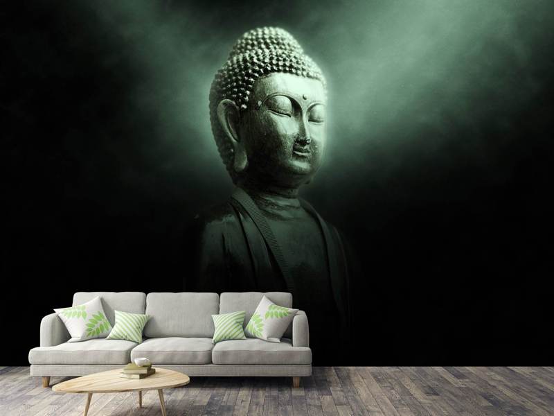 Wall Mural Buddha in mystical light