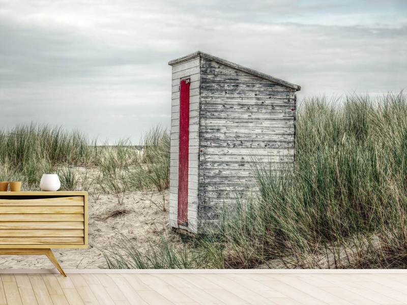 Fototapete Das kleine Strandhaus