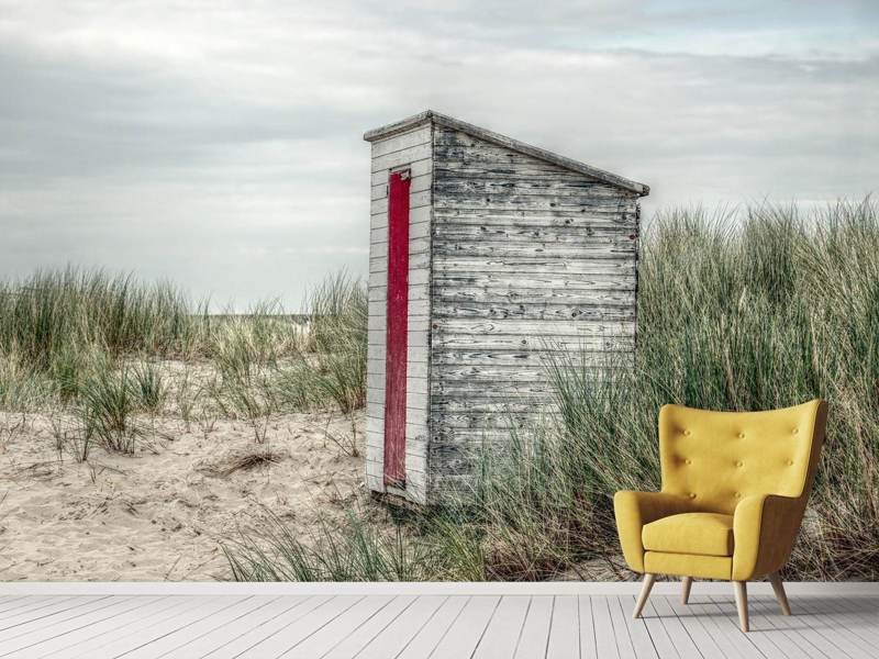 Fototapete Das kleine Strandhaus