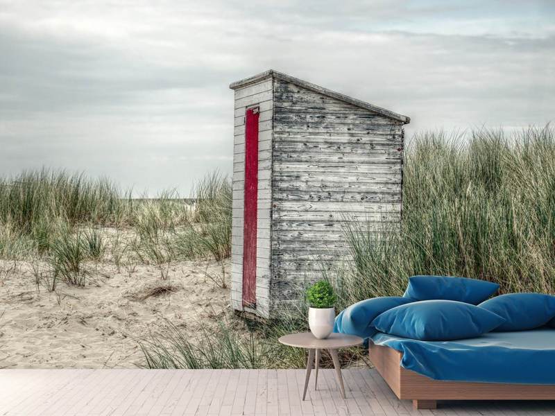 Fototapete Das kleine Strandhaus
