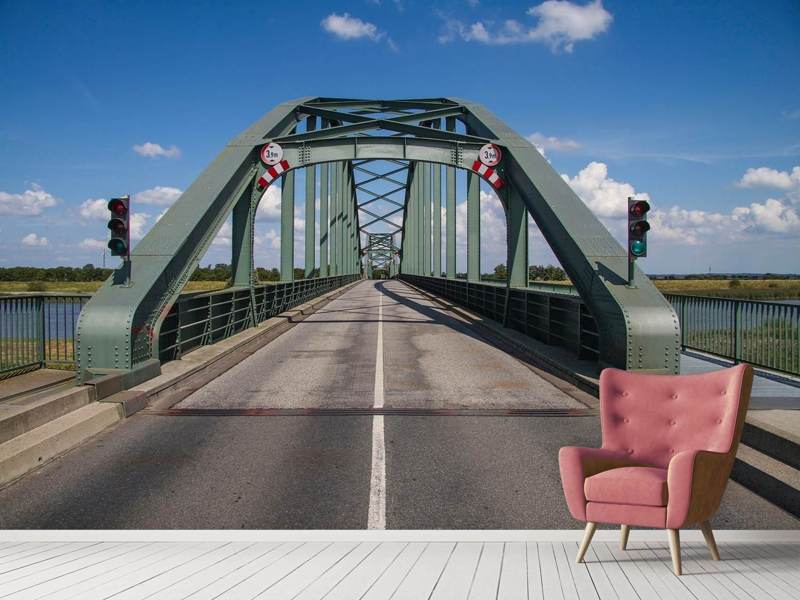 Fototapete Die Klappbrücke