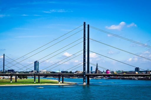 Fototapete Düsseldorf am Rhein