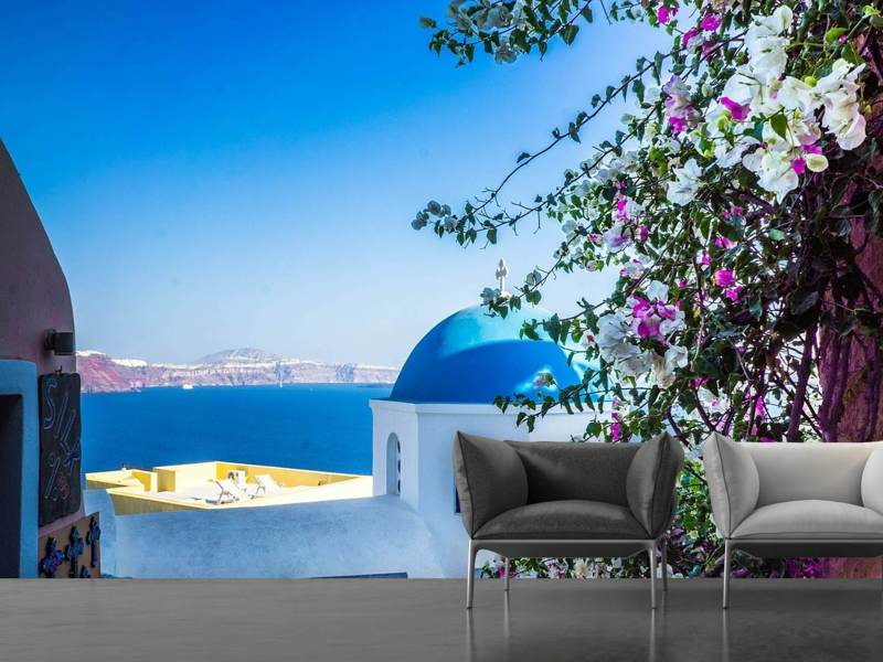 Wall Mural Exclusive Santorini