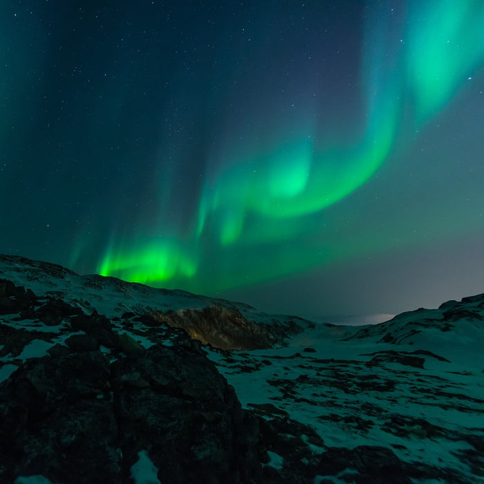 Fototapete Faszination Nordlicht