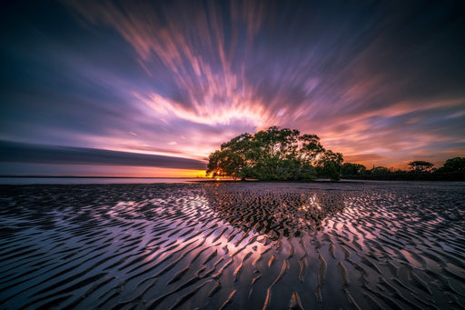 Fototapete Faszinierende Landschaft am Meer