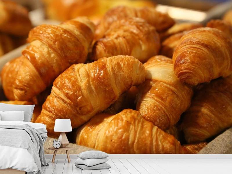 Fototapete Frische Croissants - Tag2 by Suzenna