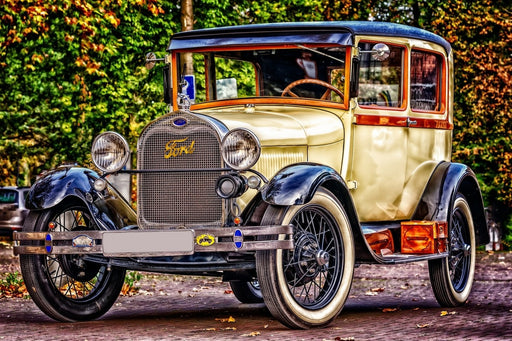 Fototapete Gepflegter Oldtimer