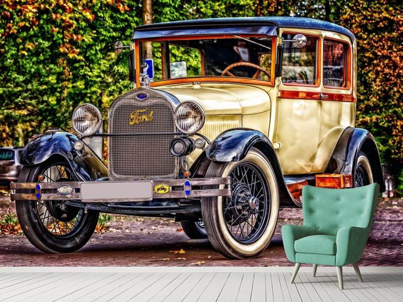 Fototapete Gepflegter Oldtimer