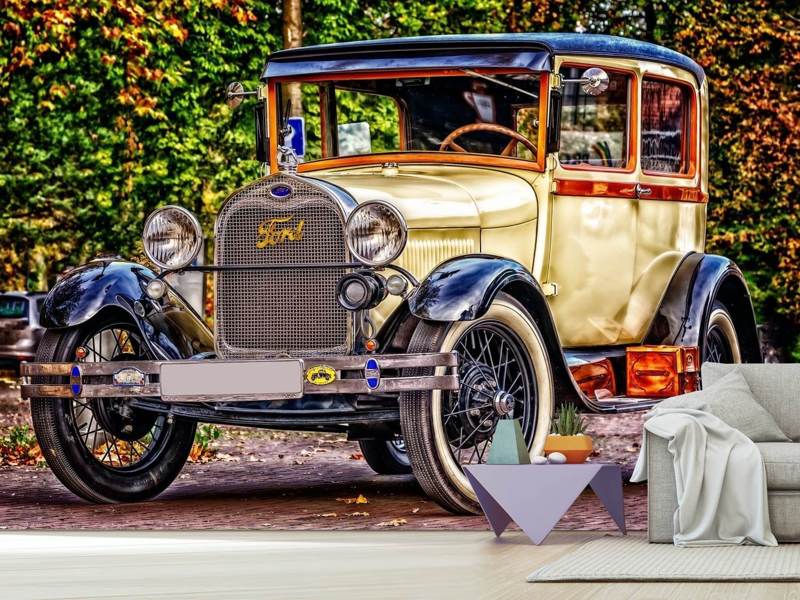 Fototapete Gepflegter Oldtimer