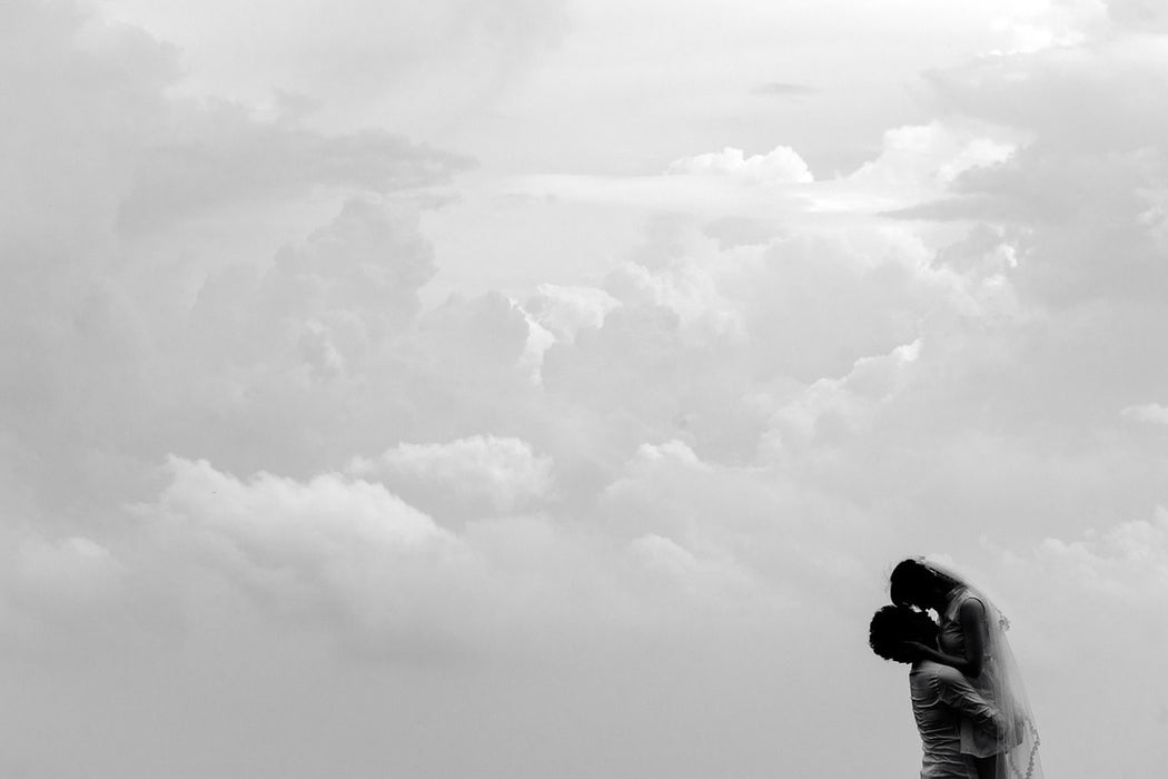 Fototapete In den Wolken