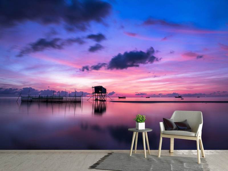 Wall Mural Silent sunrise