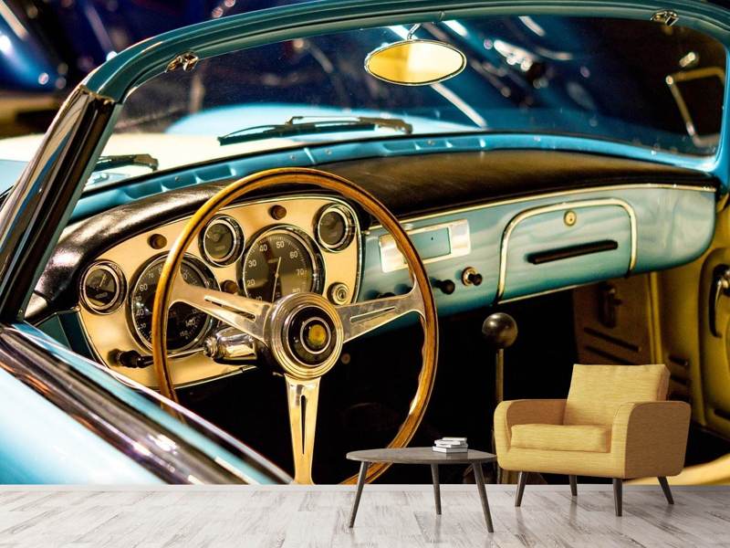 Fototapete Oldtimer Interieur - Tag2 by Suzenna