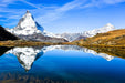 Fototapete Riffelsee Zermatt