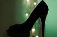 Fototapete Schwarzer High Heel