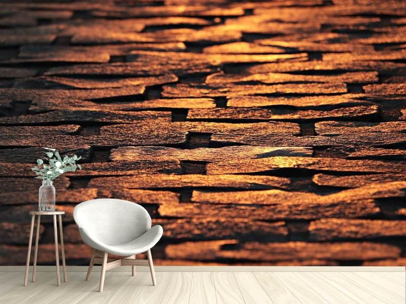 Wall mural stone shimmer