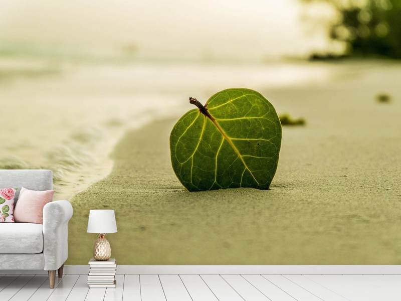 Wall Mural Beach leaf