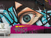 Fototapete Street Art Das Auge - Tag2 by Suzenna