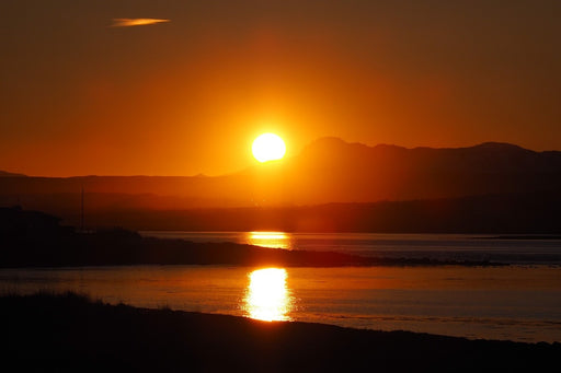 Fototapete Traumhafter Sonnenuntergang am Strand