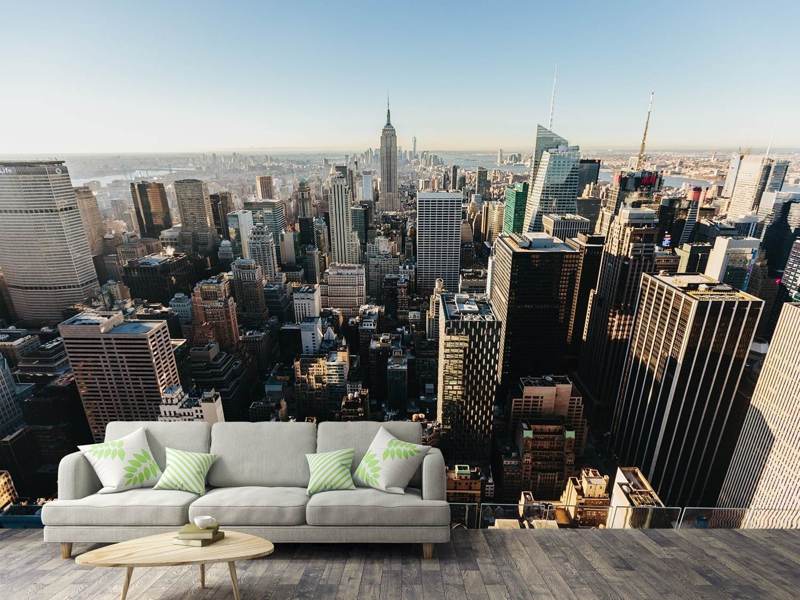 Fototapete Über den Dächern von NYC