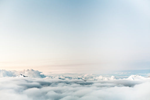 Fototapete Über den Wolken schweben