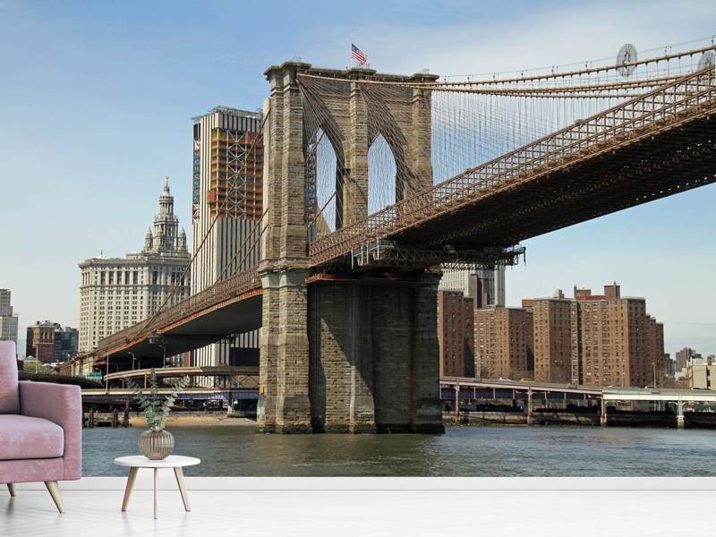 Fototapete Unter der Brooklyn Bridge - Tag2 by Suzenna