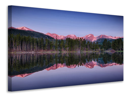 Leinwandbild Sprague Lake-Rocky Mountains