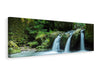 Leinwandbild Panorama Fallendes Wasser