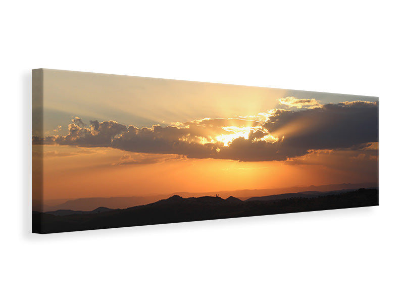 Leinwandbild Panorama Der Horizont von Afrika