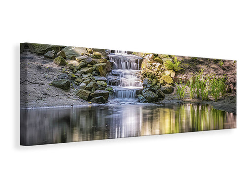 Leinwandbild Panorama Ein Platz der Ruhe