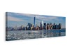 Leinwandbild Panorama New York im Winter