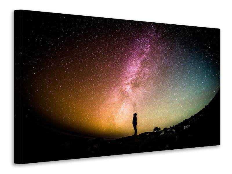 Canvas print At the Milky Way