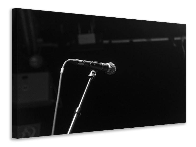 Canvas print On stage