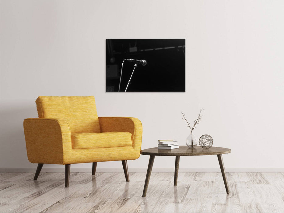 Canvas print On stage