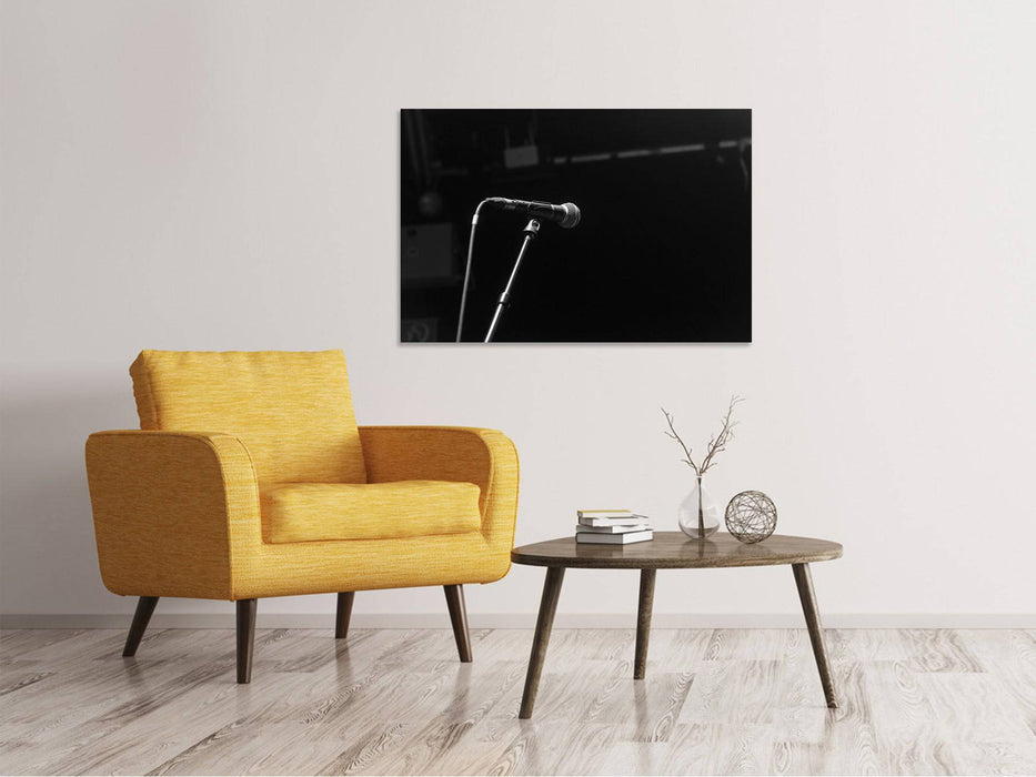 Canvas print On stage