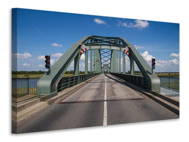 Canvas print The bascule bridge