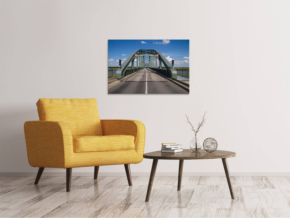 Canvas print The bascule bridge