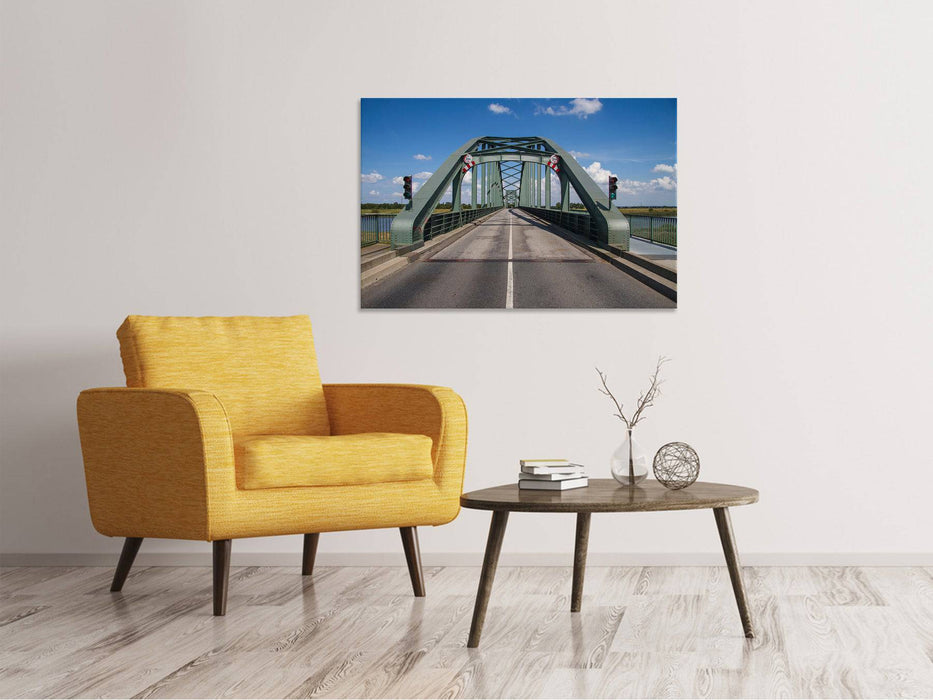 Canvas print The bascule bridge