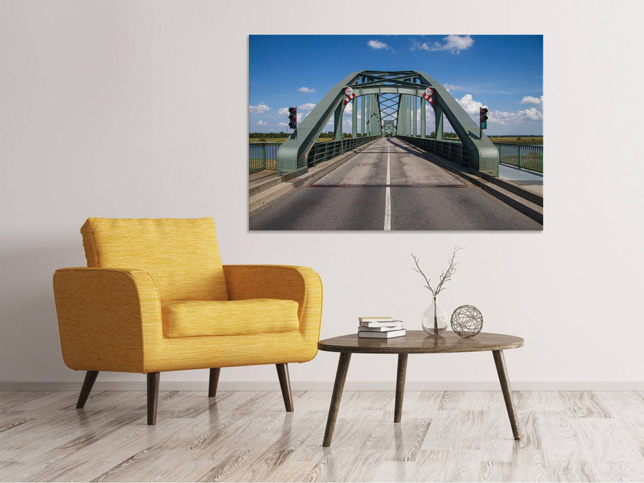 Canvas print The bascule bridge