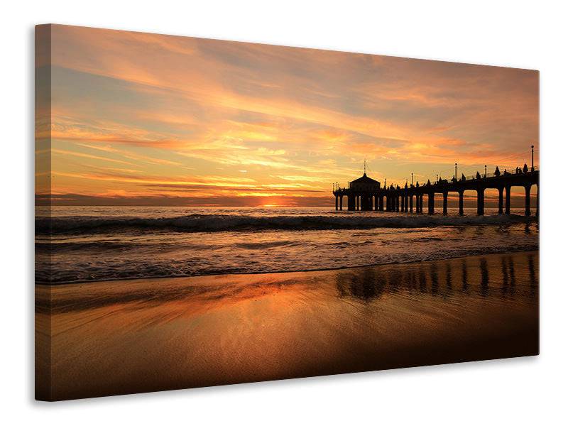 Tableau sur toile Un endroit sur la plage pour rêver