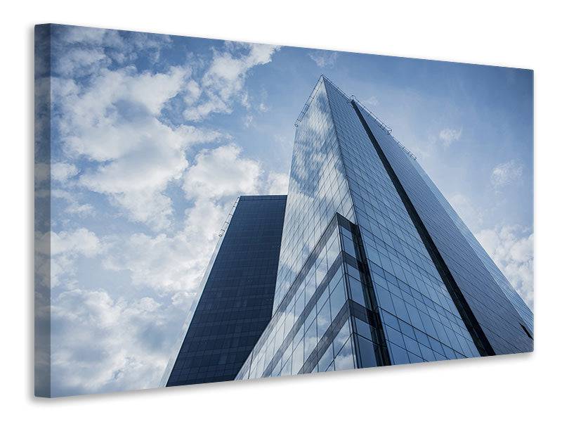 Canvas print Glass building