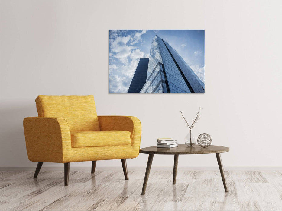 Canvas print Glass building