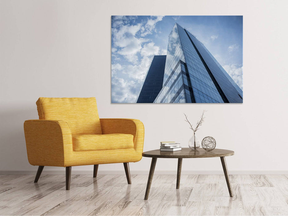 Canvas print Glass building