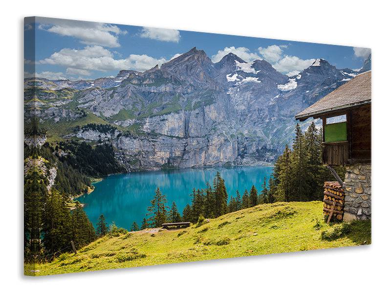 Canvas print My mountain hut