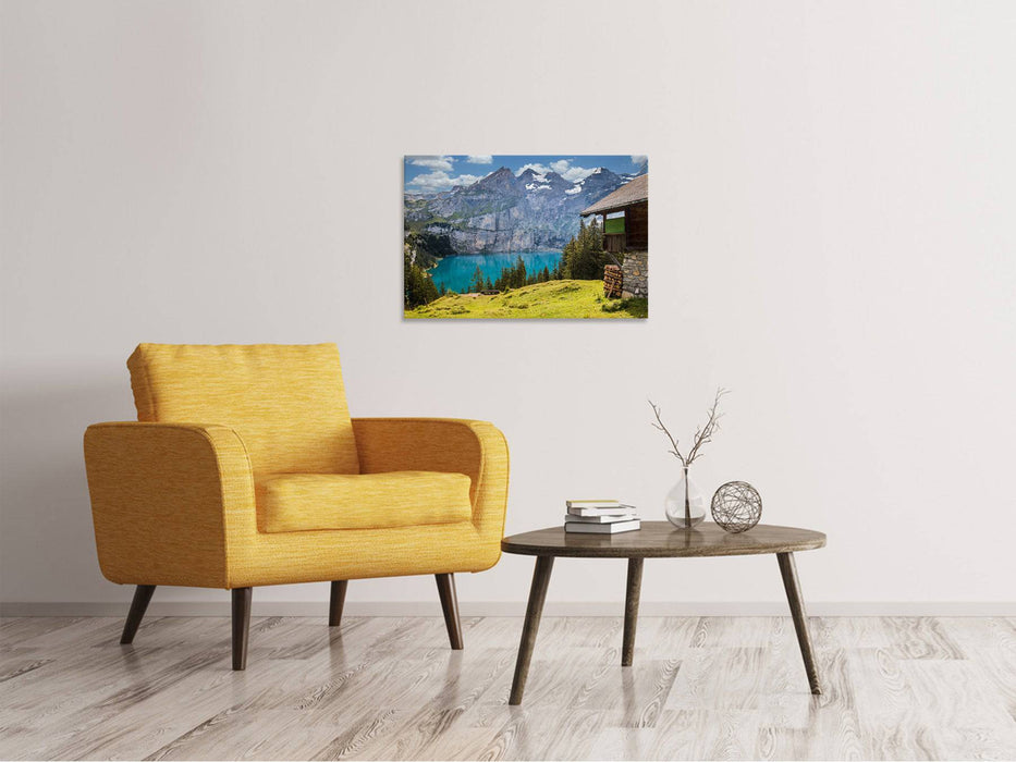 Canvas print My mountain hut